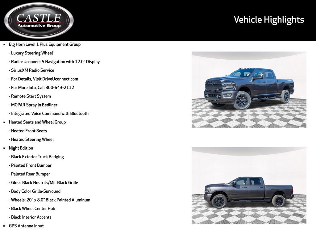 New 2026 RAM 2500 Big Horn AWD/4WD image 10