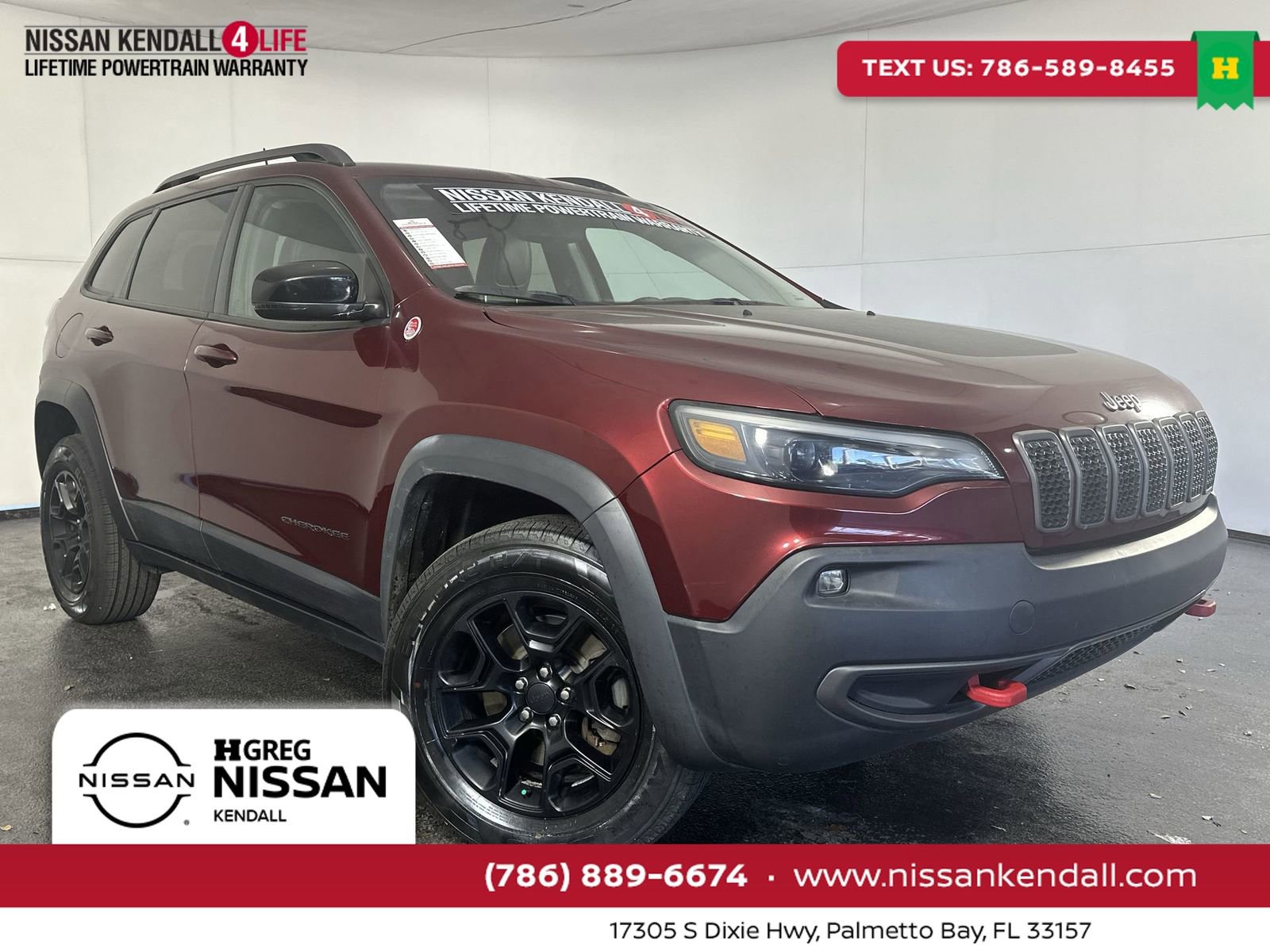 Used 2020 Jeep Cherokee Trailhawk w/ Cold Weather Group image 1