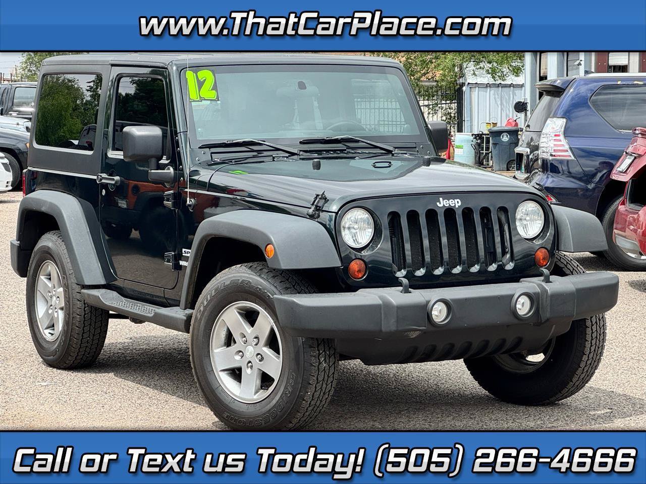 Used 2012 Jeep Wrangler Sport