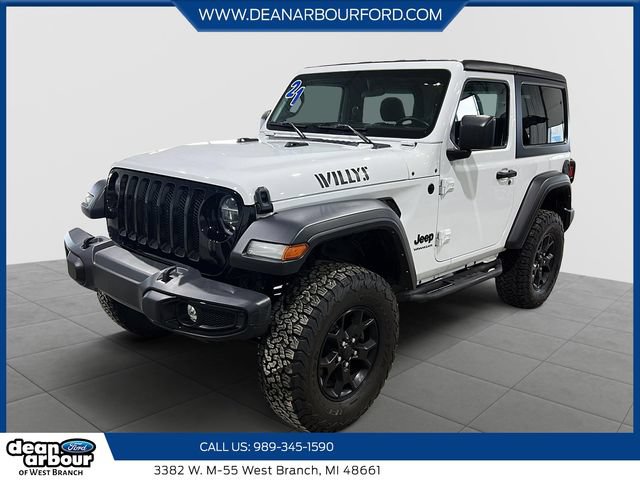 Used 2021 Jeep Wrangler Sport AWD/4WD video 1