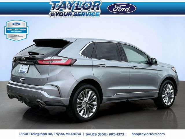 Certified 2023 Ford Edge Titanium w/ Equipment Group 301A AWD/4WD image 3