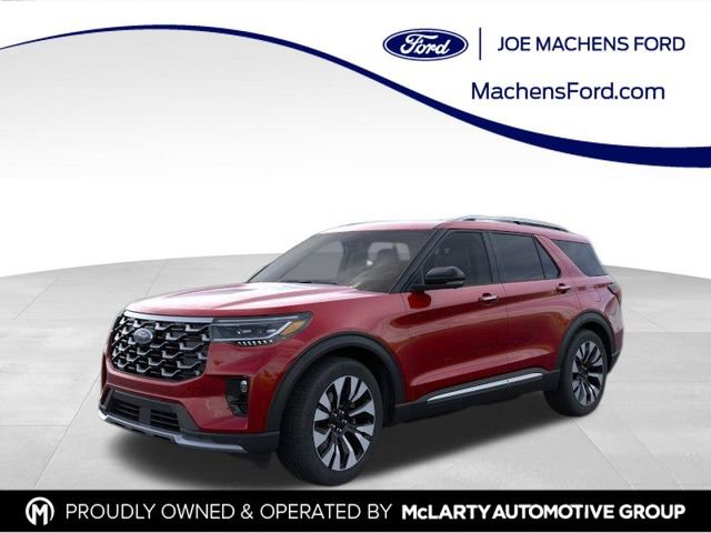 New 2026 Ford Explorer Platinum w/ LUX Leather Package AWD/4WD 360° Tour