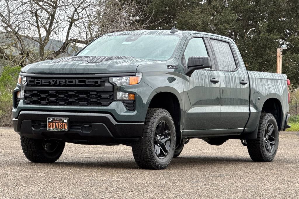 New 2026 Chevrolet Silverado 1500 Custom Trail Boss w/ Dark Appearance Package image 8