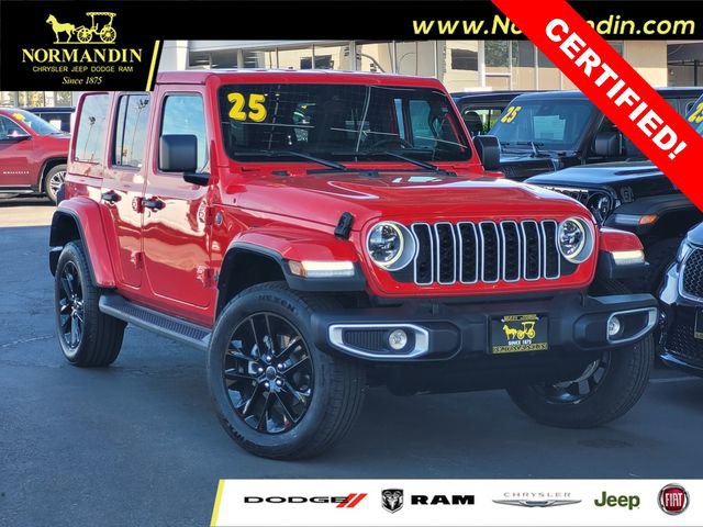 Certified 2025 Jeep Wrangler Unlimited Sahara video 1