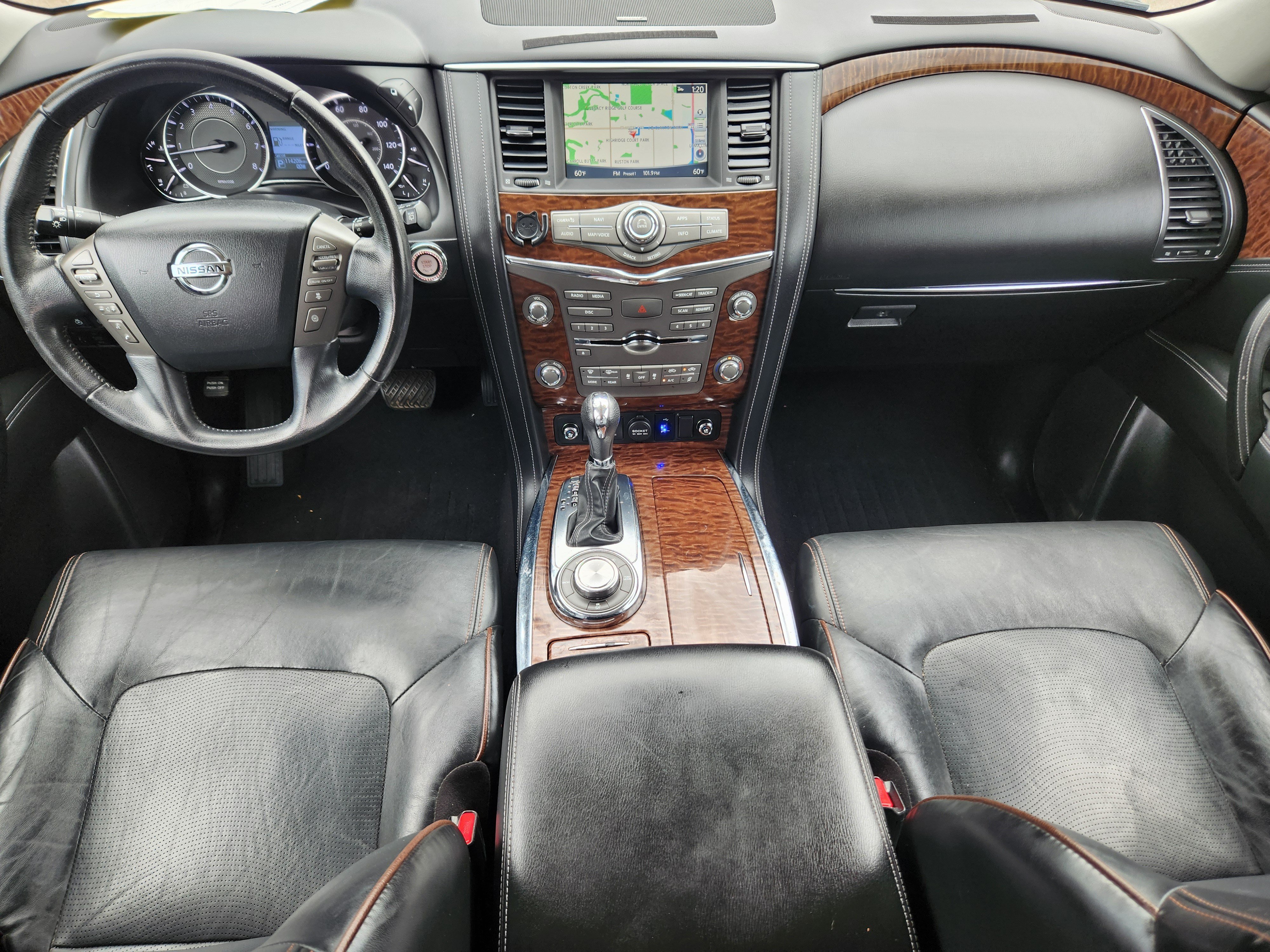 Used 2019 Nissan Armada Platinum w/ Captain's Chairs Package AWD/4WD image 23