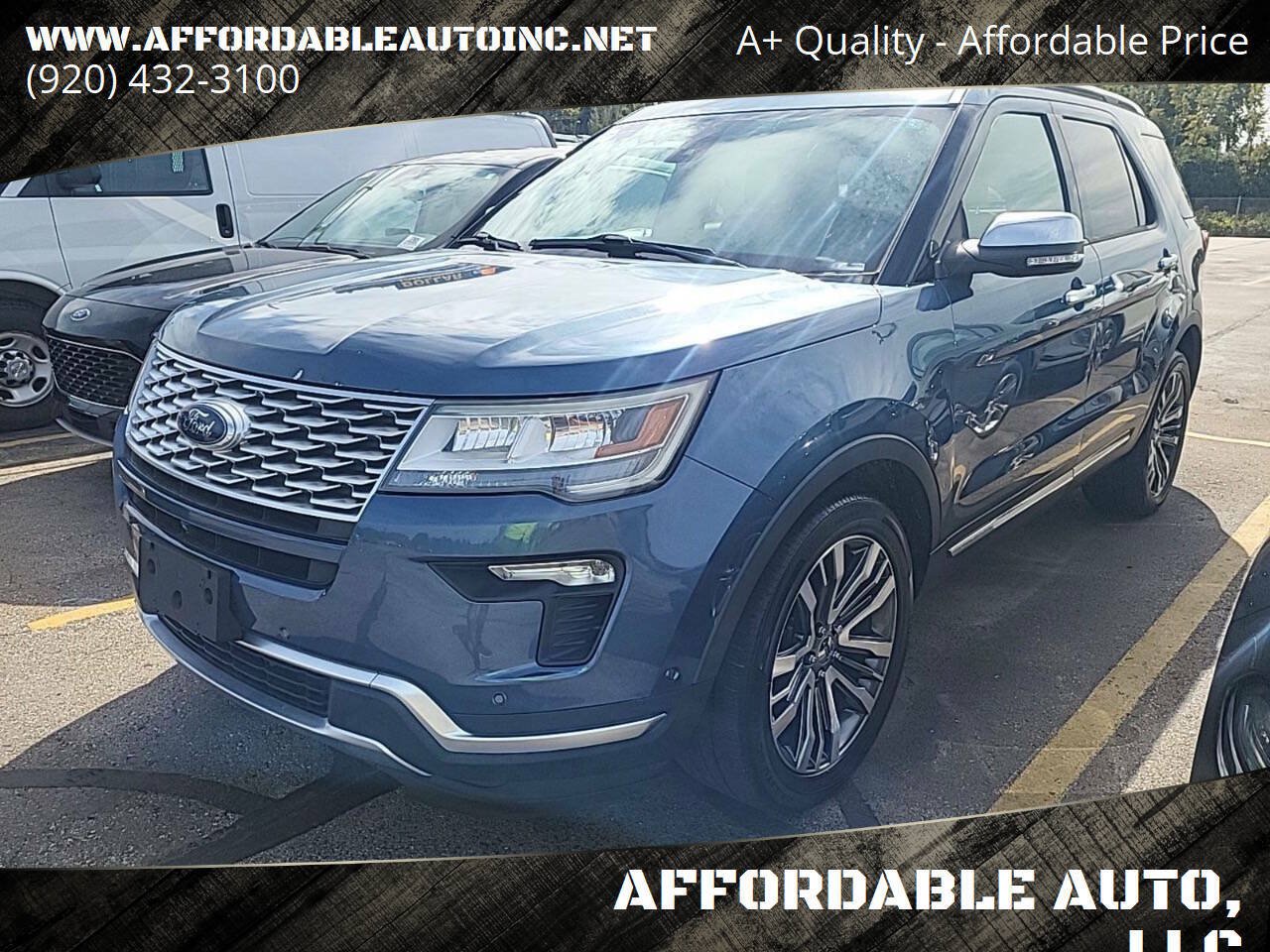 Used 2018 Ford Explorer Platinum