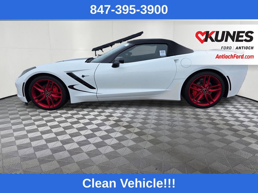 Used 2015 Chevrolet Corvette Stingray Convertible w/ 3LT Preferred Equipment Group image 4