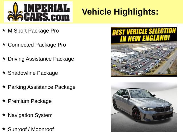 Used 2025 BMW M340i xDrive w/ Premium Package AWD/4WD image 8
