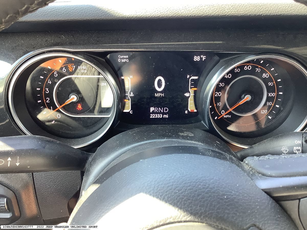 Used 2022 Jeep Wrangler Unlimited Sport AWD/4WD image 10