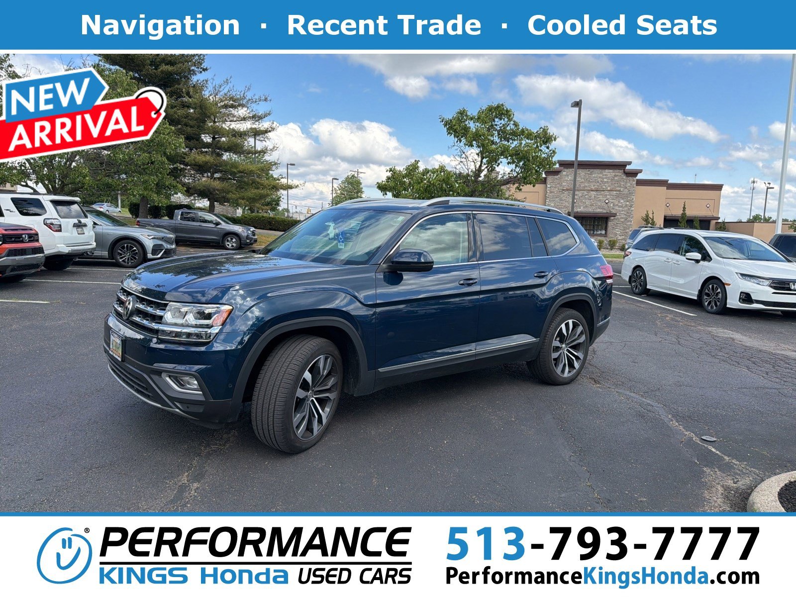 Used 2019 Volkswagen Atlas SEL Premium AWD/4WD image 1