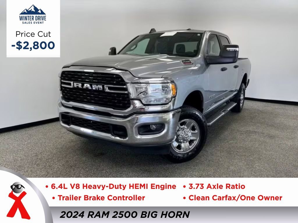 Used 2024 RAM 2500 Big Horn w/ Bed Utility Group