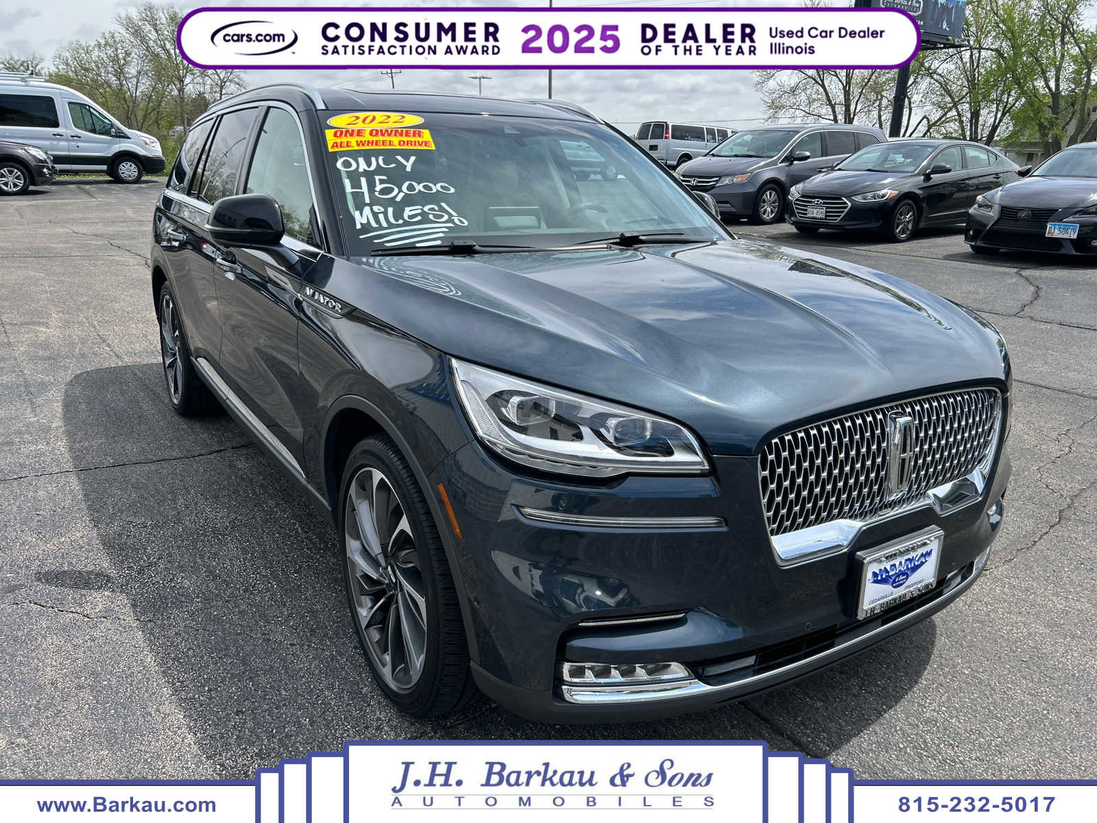 Used 2022 Lincoln Aviator Reserve w/ Equipment Group 201A AWD/4WD image 1
