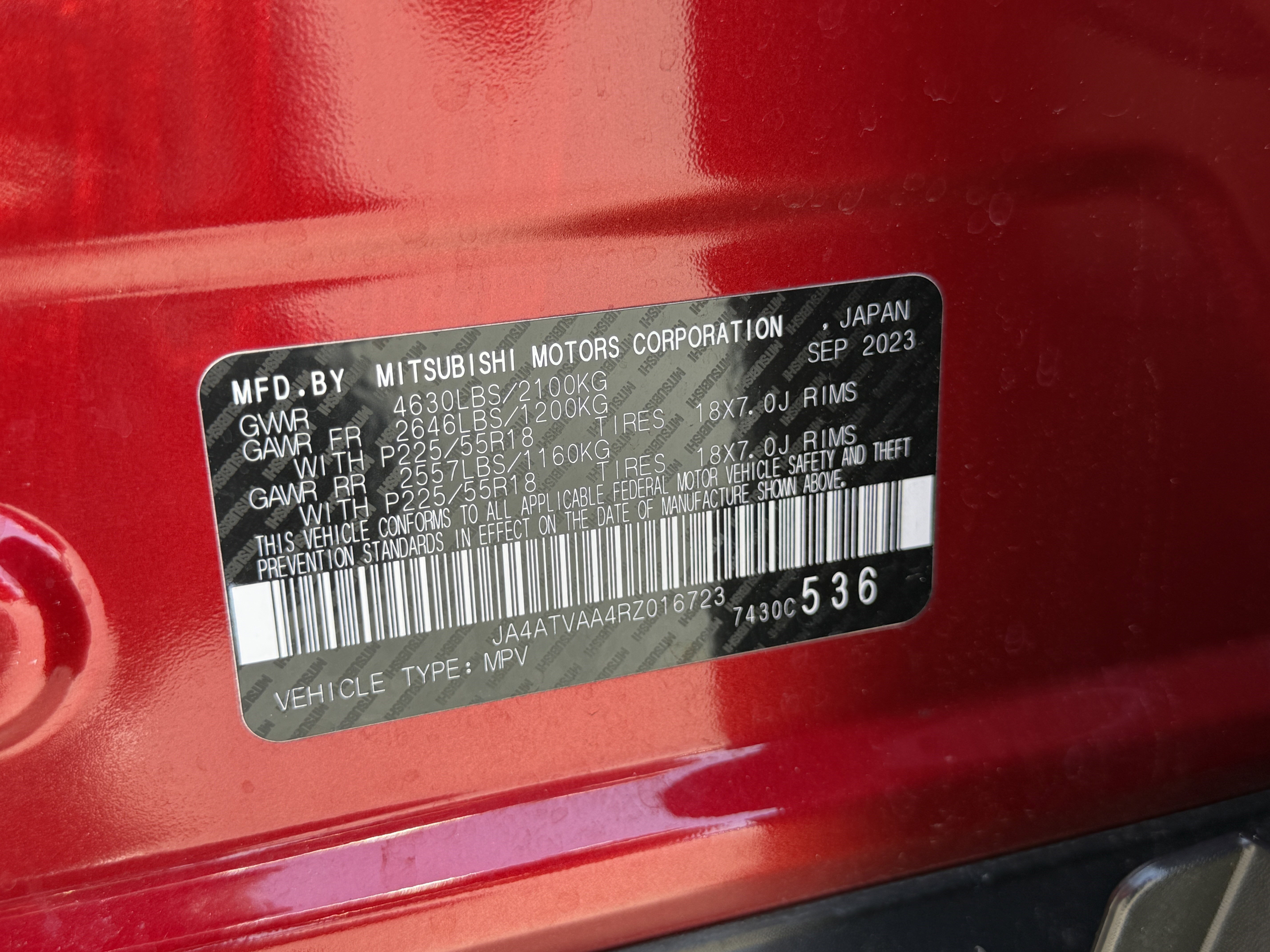 Used 2024 Mitsubishi Eclipse Cross SE image 28