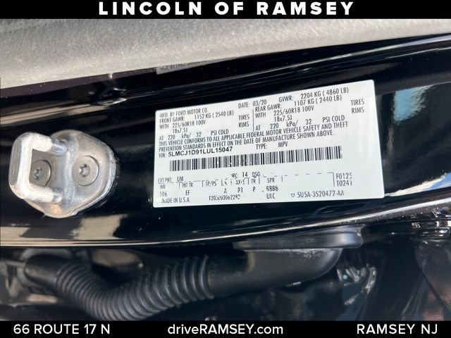 Certified 2020 Lincoln Corsair AWD w/ Equipment Group 101A image 23