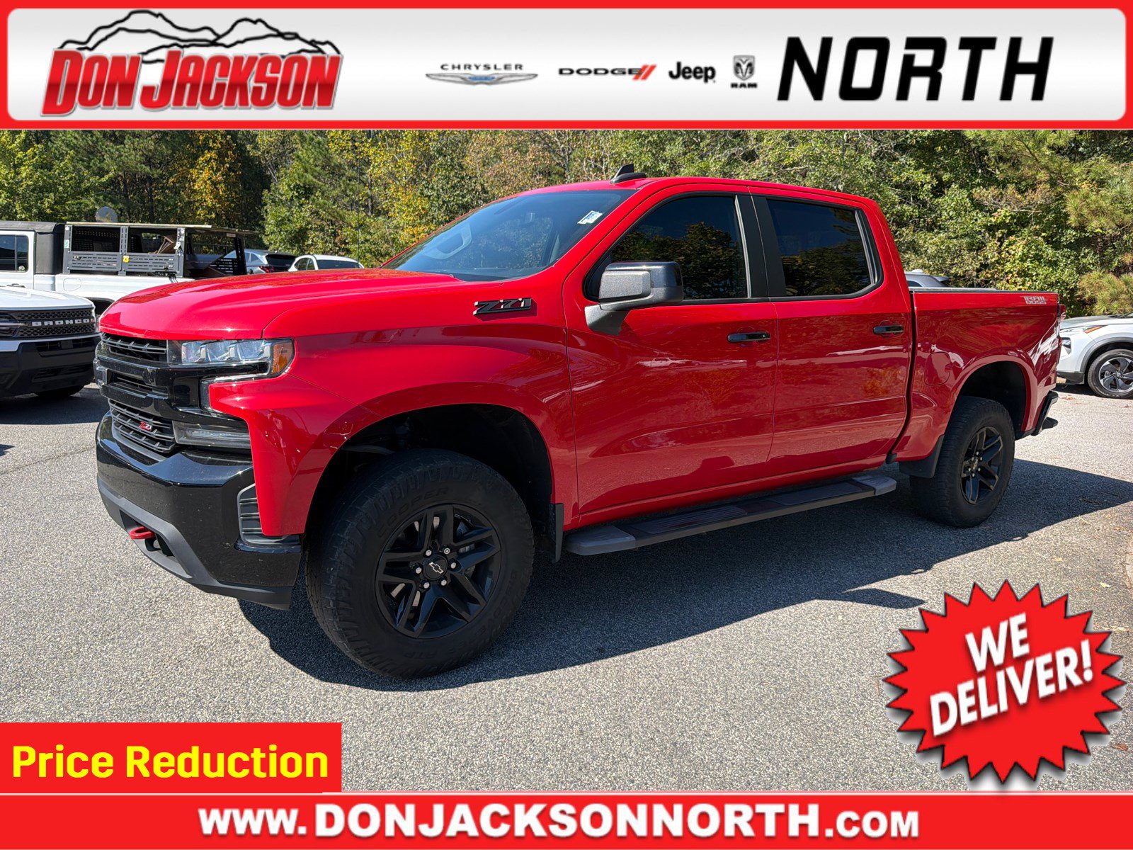 Used 2021 Chevrolet Silverado 1500 LT Trail Boss w/ Convenience Package II