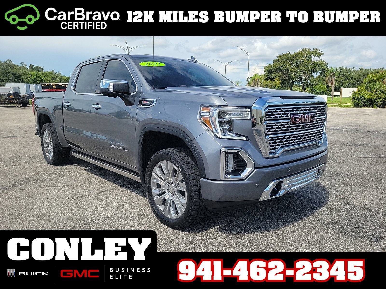 Certified 2021 GMC Sierra 1500 Denali w/ Denali Ultimate Package AWD/4WD image 1