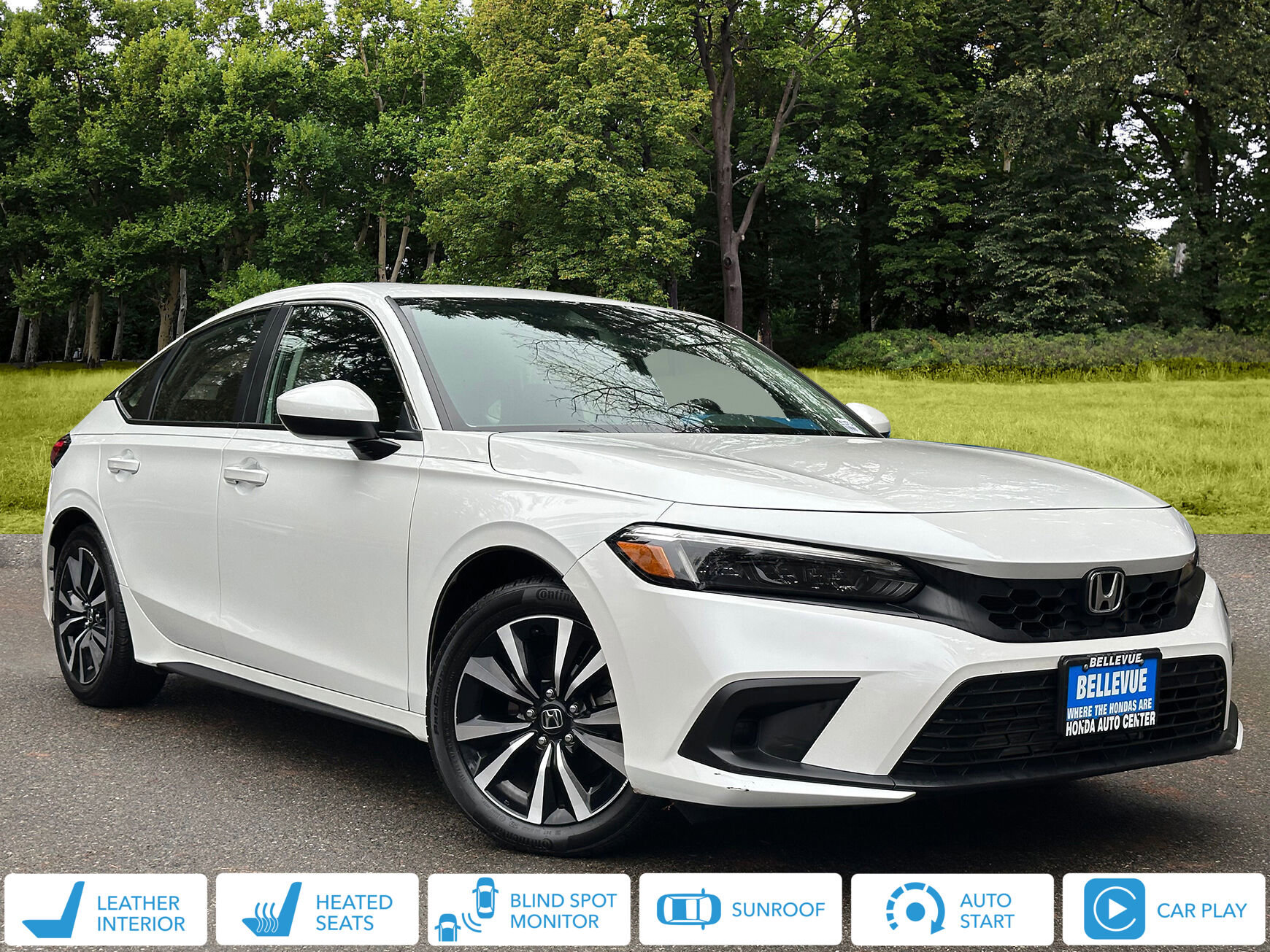 Used 2024 Honda Civic EX-L image 1