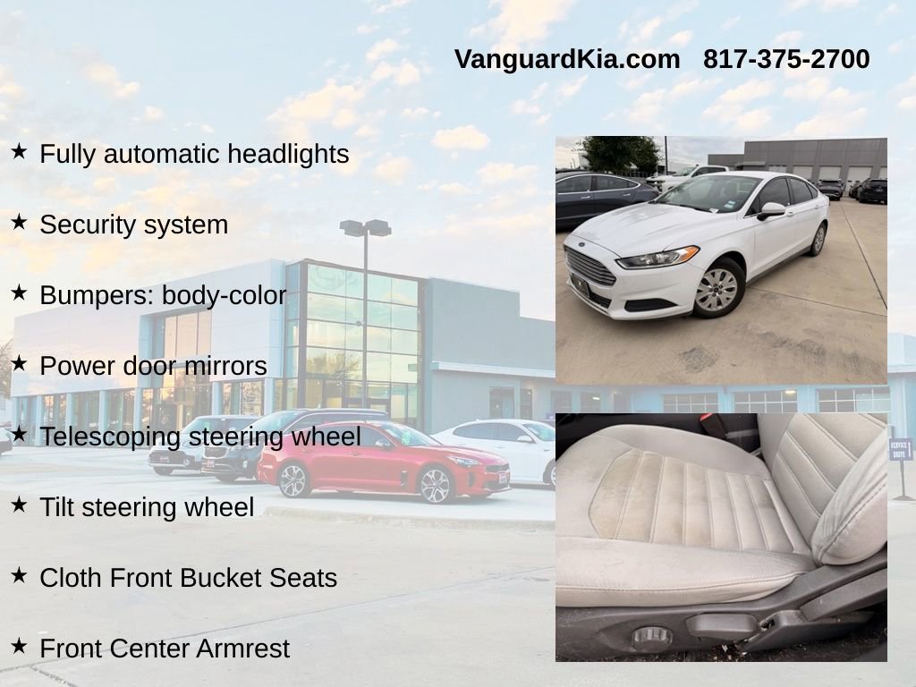 Used 2014 Ford Fusion S FWD image 12