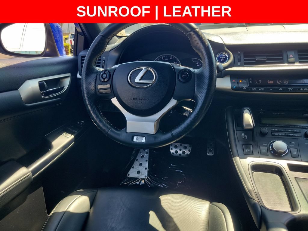 Used 2015 Lexus CT 200h w/ F Sport w/Nuluxe Interior FWD image 14