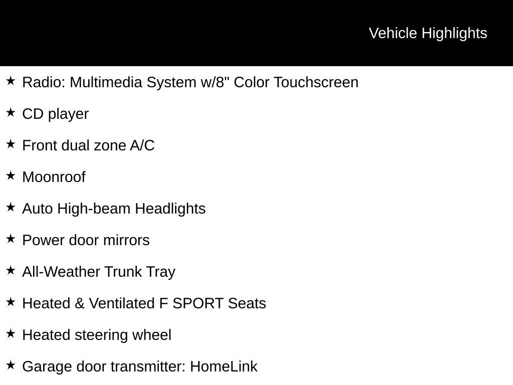 Used 2023 Lexus IS 350 F Sport w/ Memory Package image 29