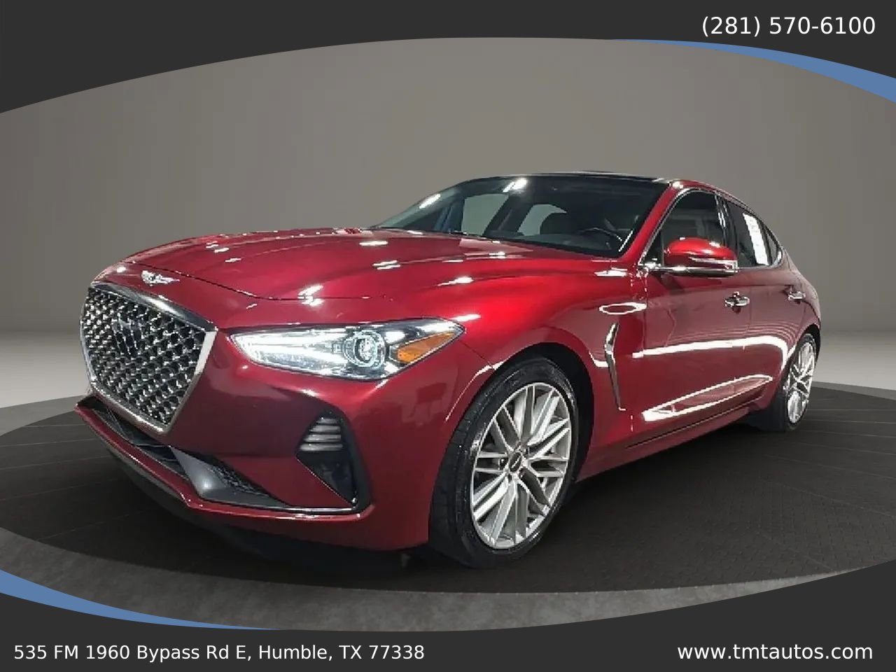 Used 2021 Genesis G70 2.0T w/ Elite Package RWD image 3