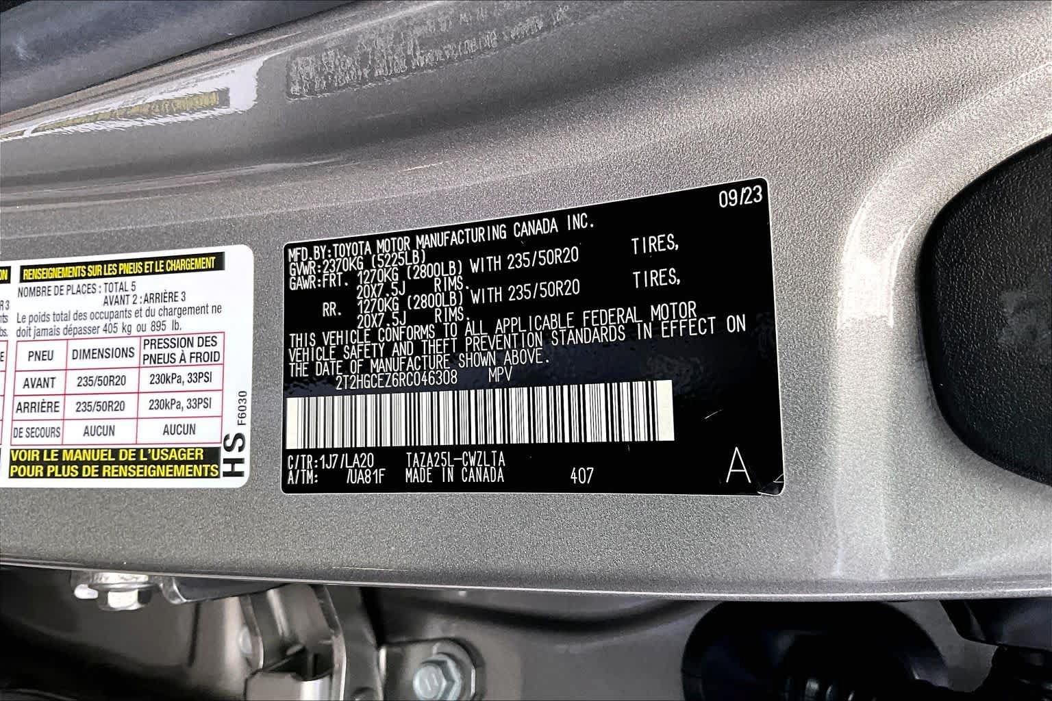 Certified 2024 Lexus NX 350 AWD w/ Vision Package image 35