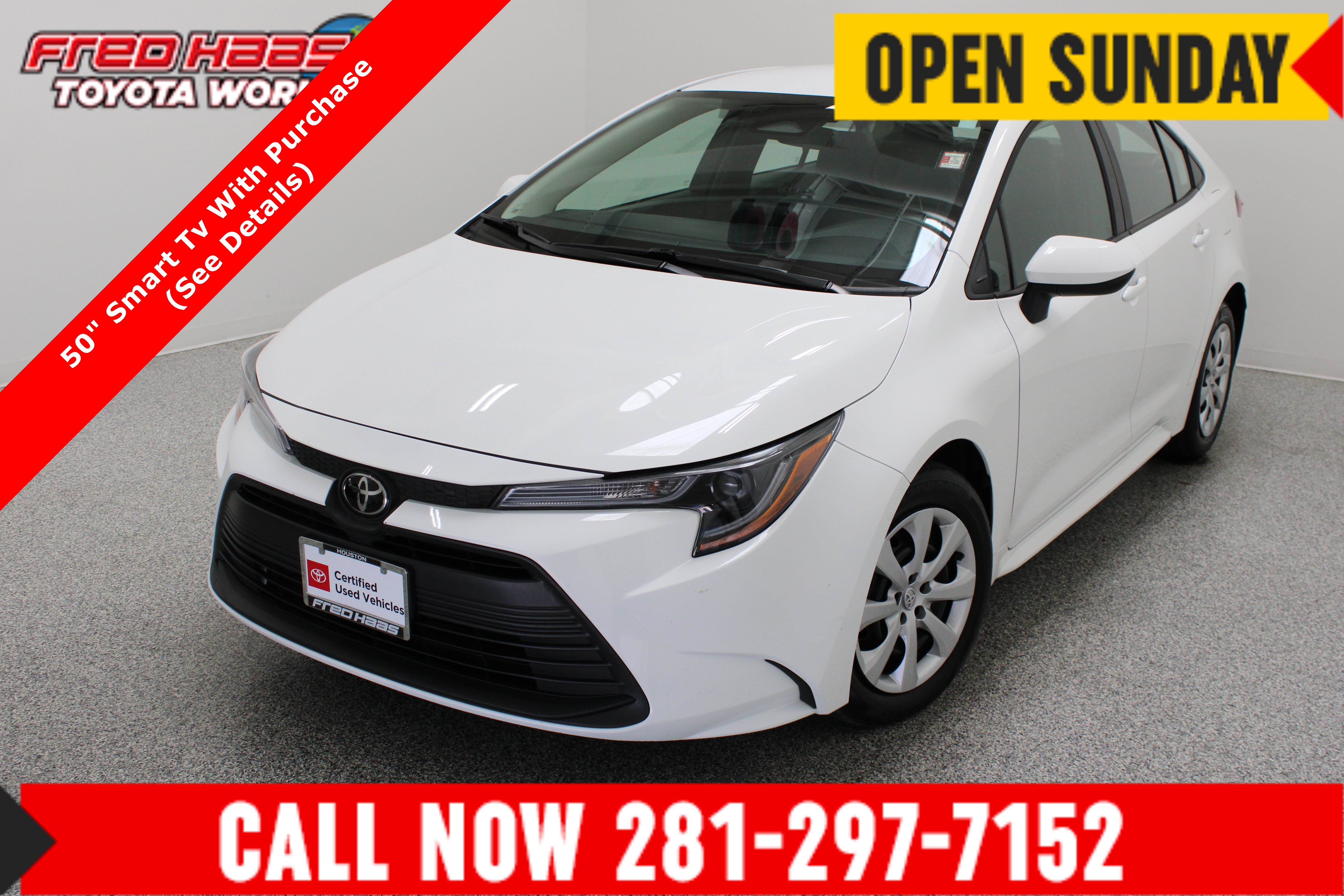 Certified 2026 Toyota Corolla LE FWD image 1