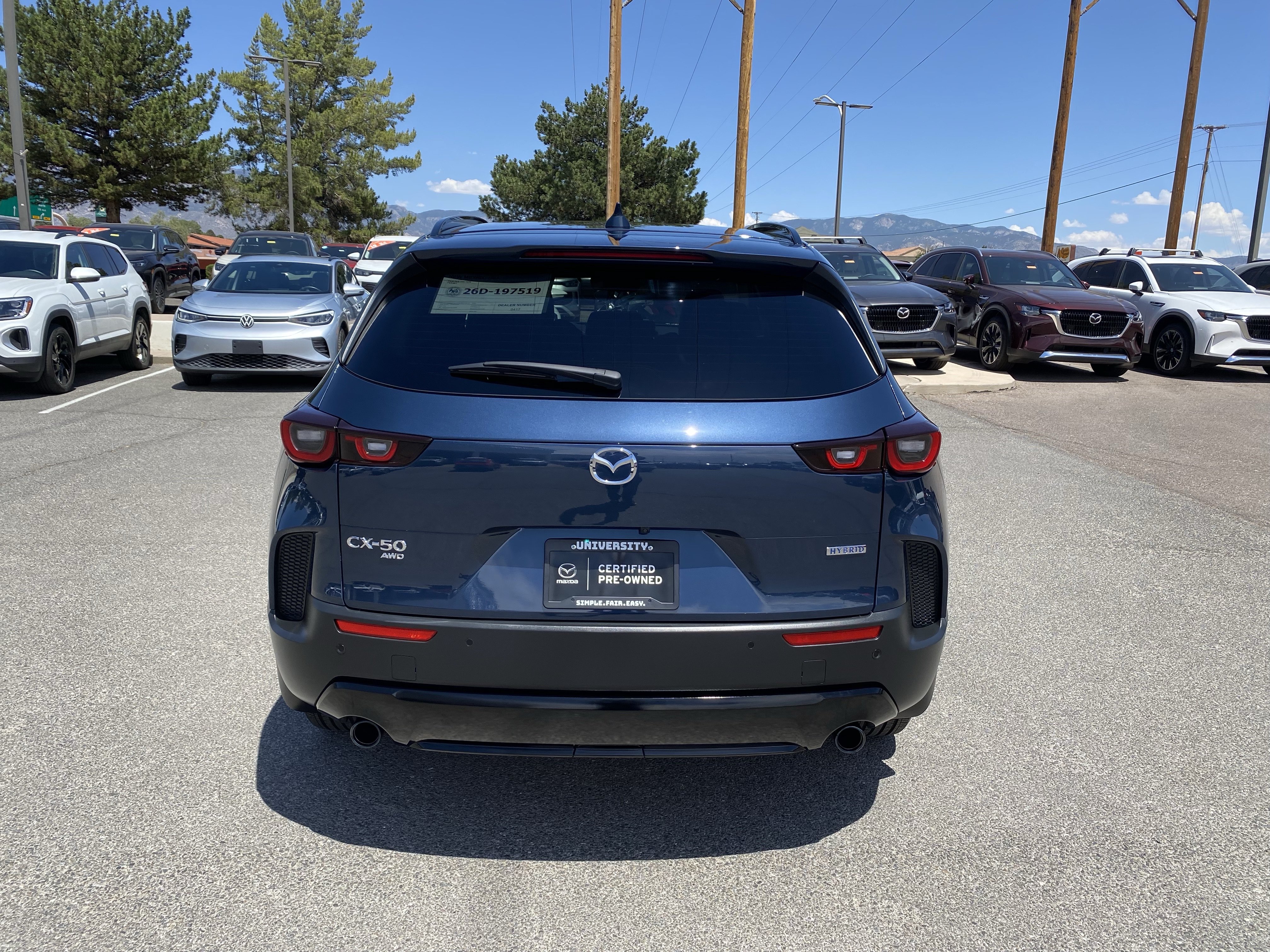 Certified 2026 MAZDA CX-50 AWD 2.5 Hybrid w/ Weather Package image 55