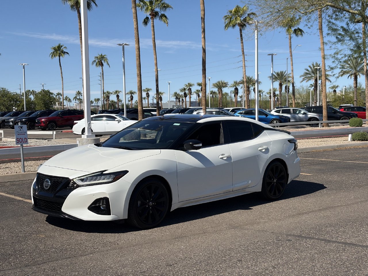 Certified 2021 Nissan Maxima SR w/ Sport Mat Group FWD image 2