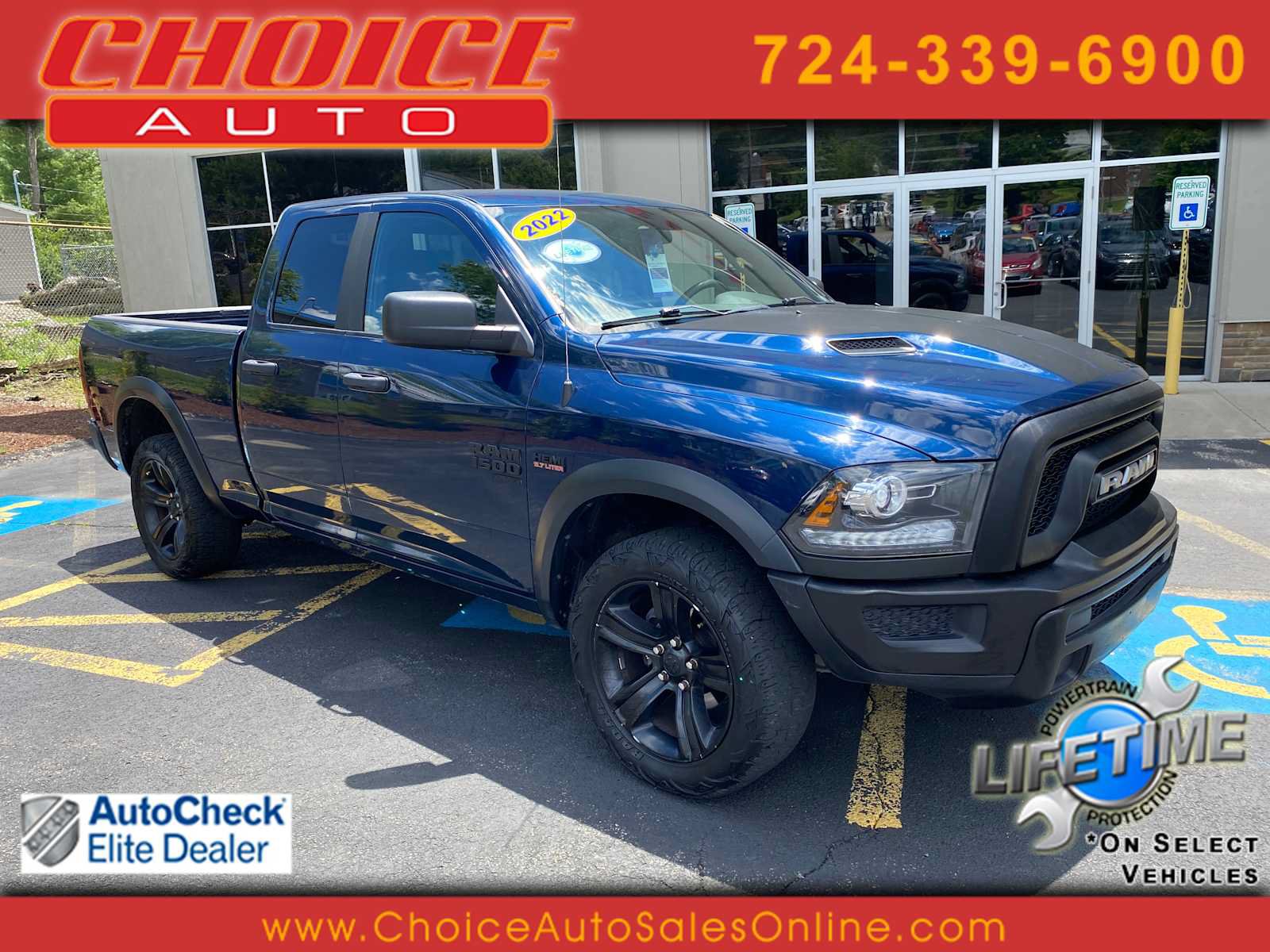 Used 2022 RAM 1500 Warlock w/ Warlock Decor Package