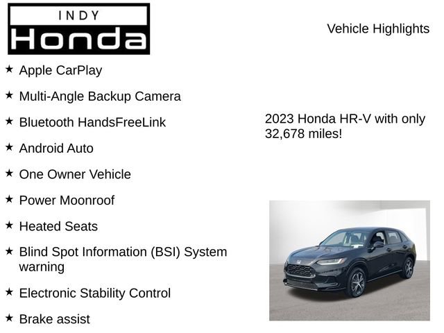 Used 2023 Honda HR-V EX-L image 7