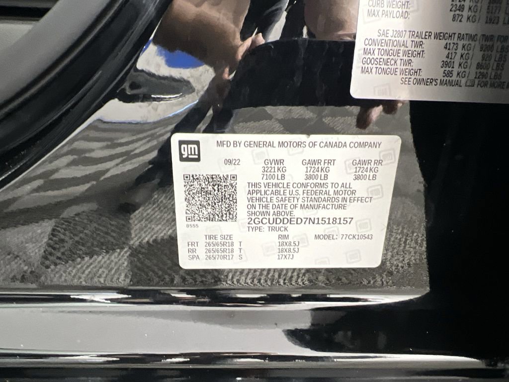 Certified 2022 Chevrolet Silverado 1500 LT AWD/4WD image 34