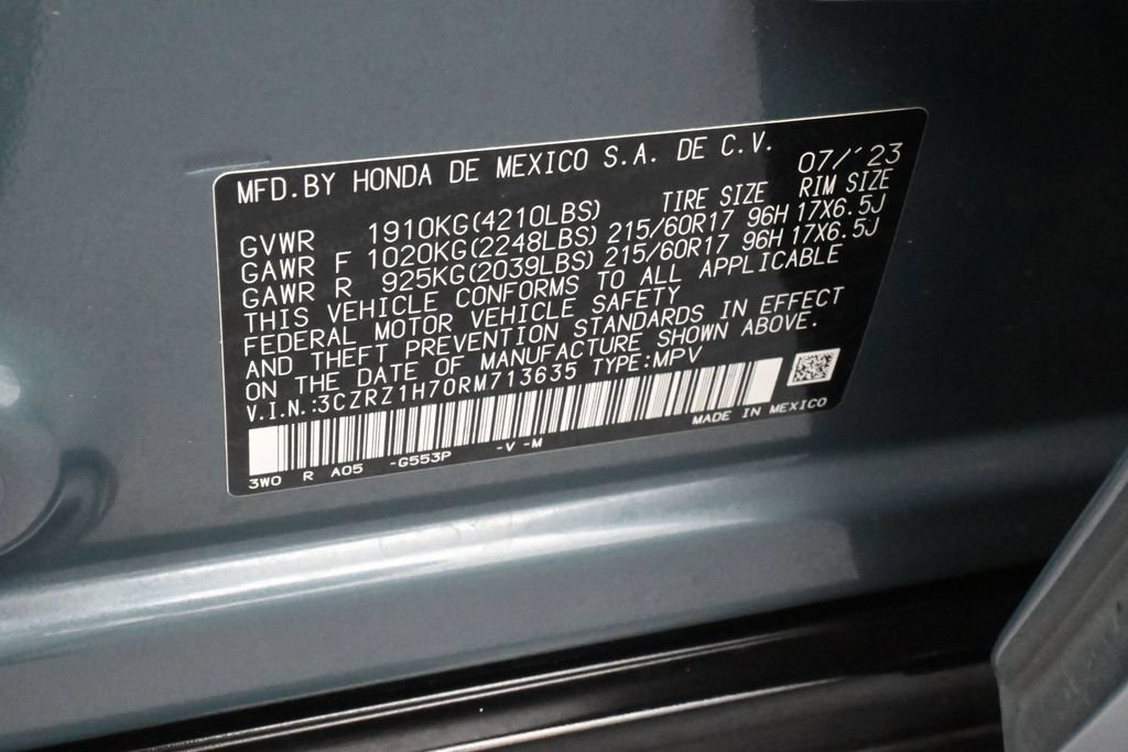 Used 2024 Honda HR-V EX-L image 16