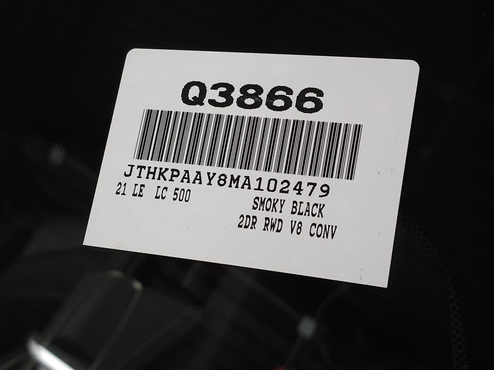 Used 2021 Lexus LC 500 Convertible w/ Touring Package RWD image 40