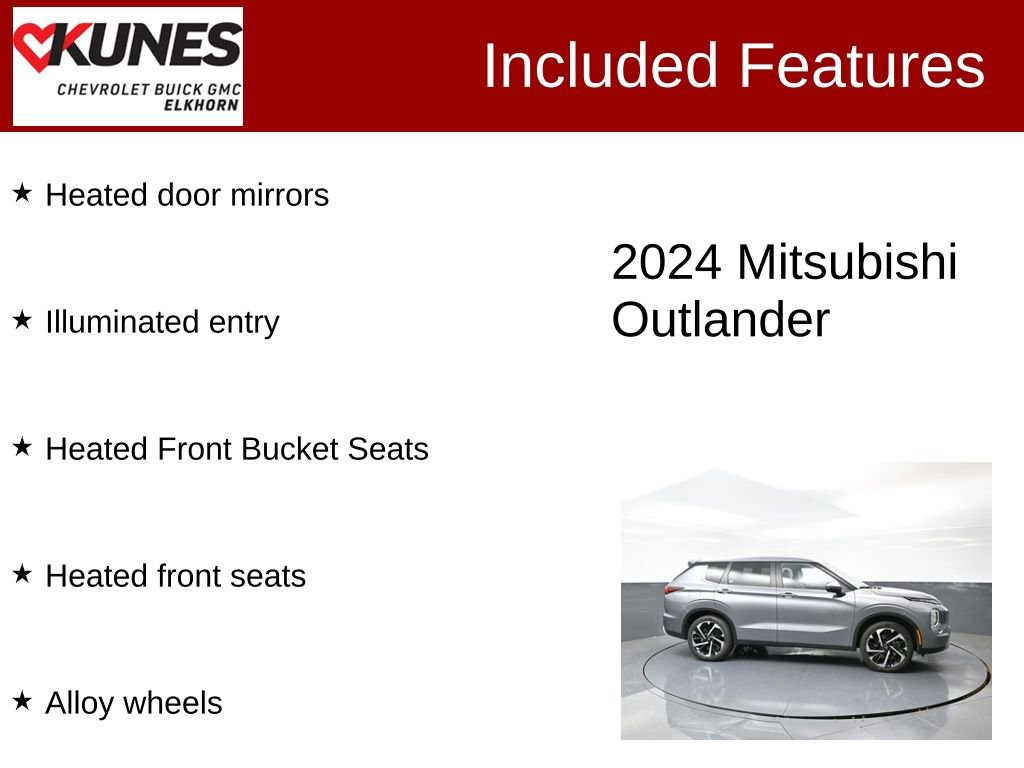 Used 2024 Mitsubishi Outlander SE image 3