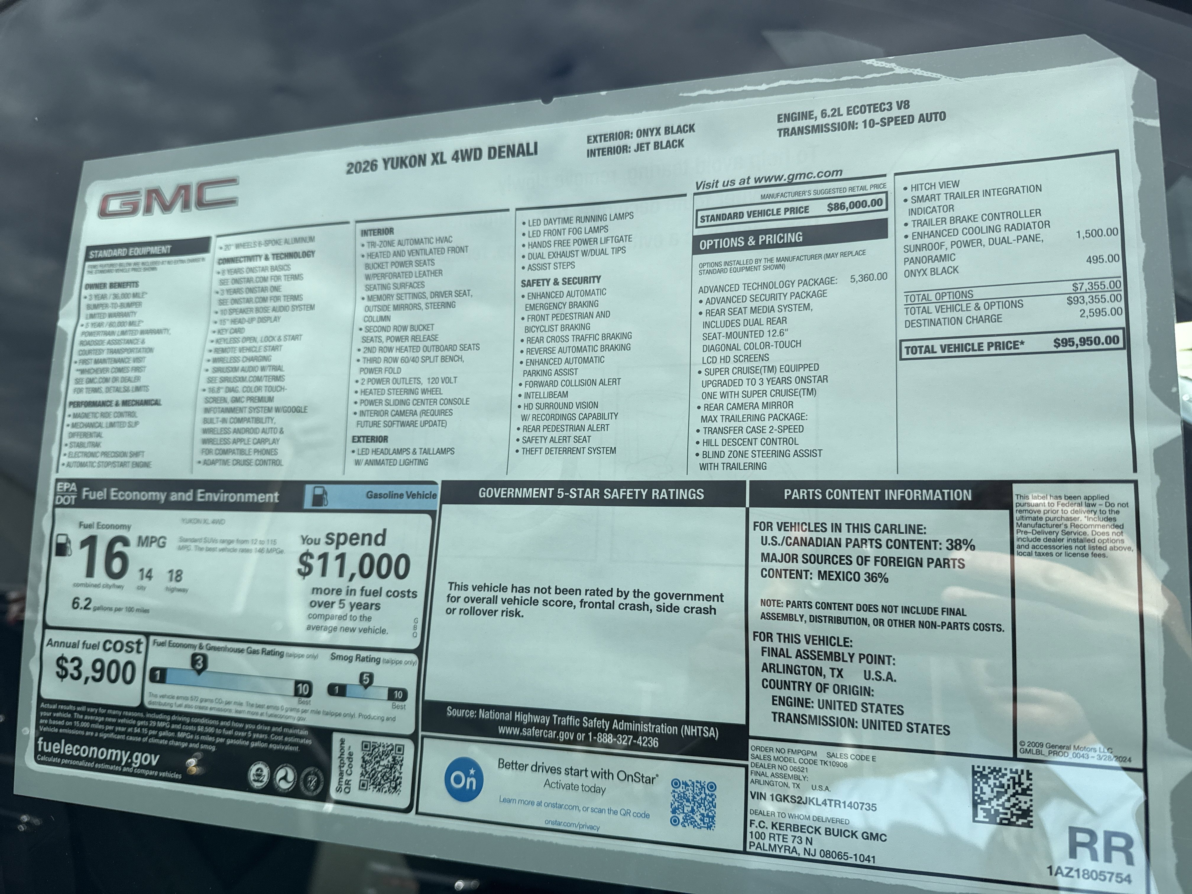 New 2026 GMC Yukon XL Denali image 13