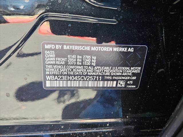 New 2025 BMW 740i w/ Premium Package image 17