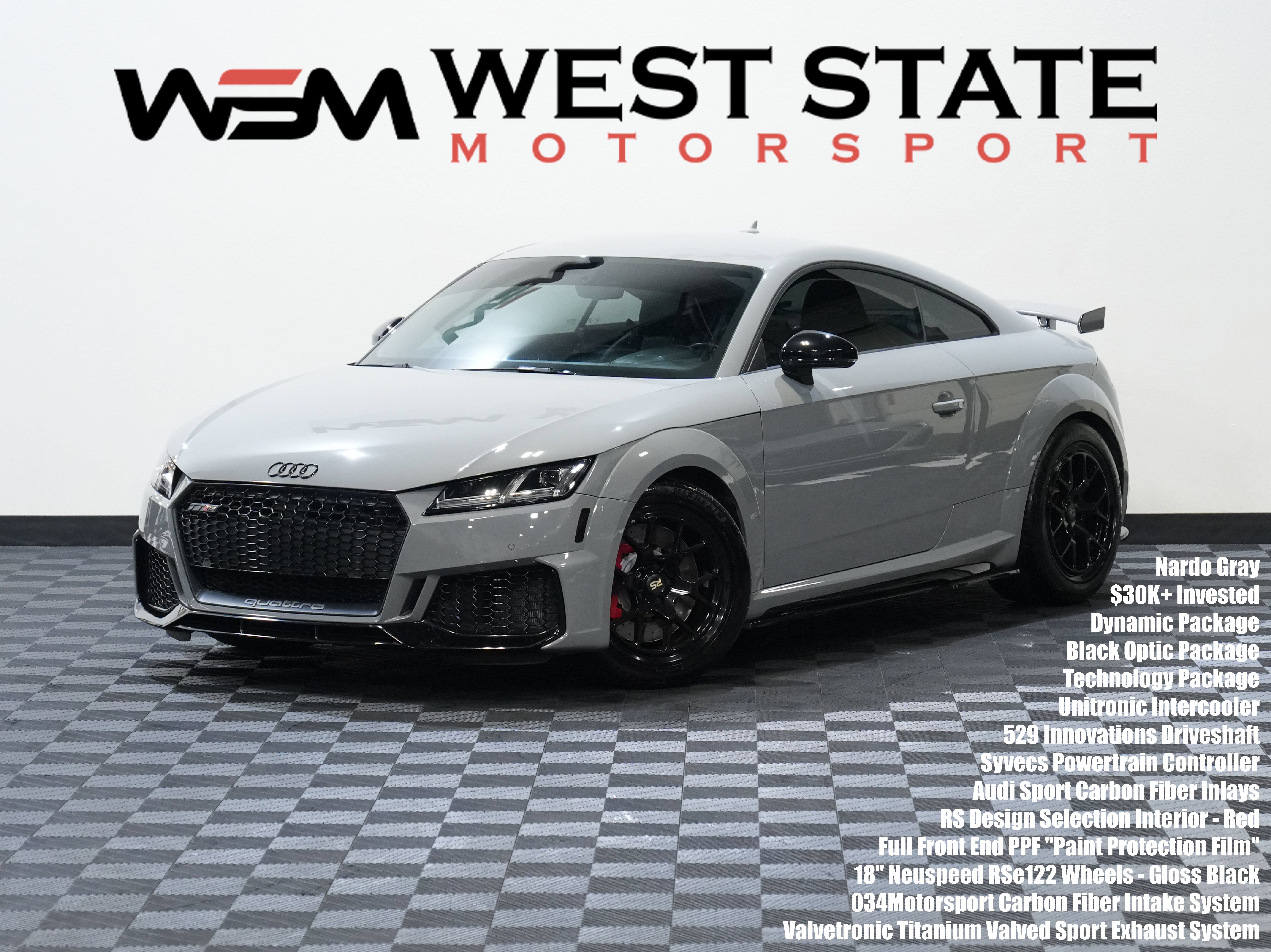 Used 2019 Audi TT RS w/ Technology Package AWD/4WD image 1