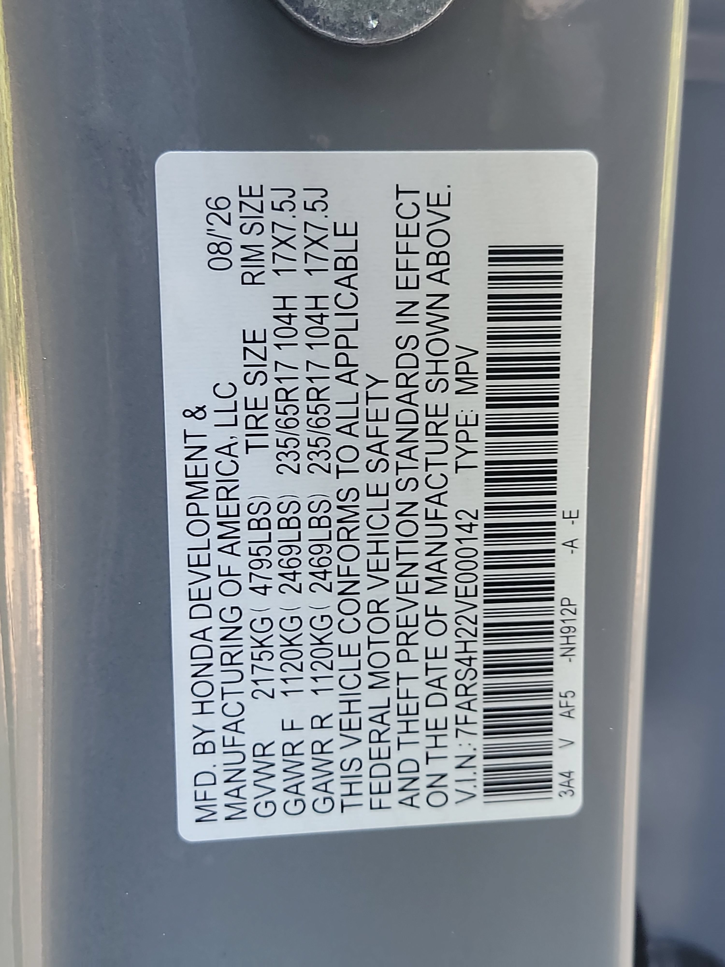 New 2027 Honda CR-V LX image 32