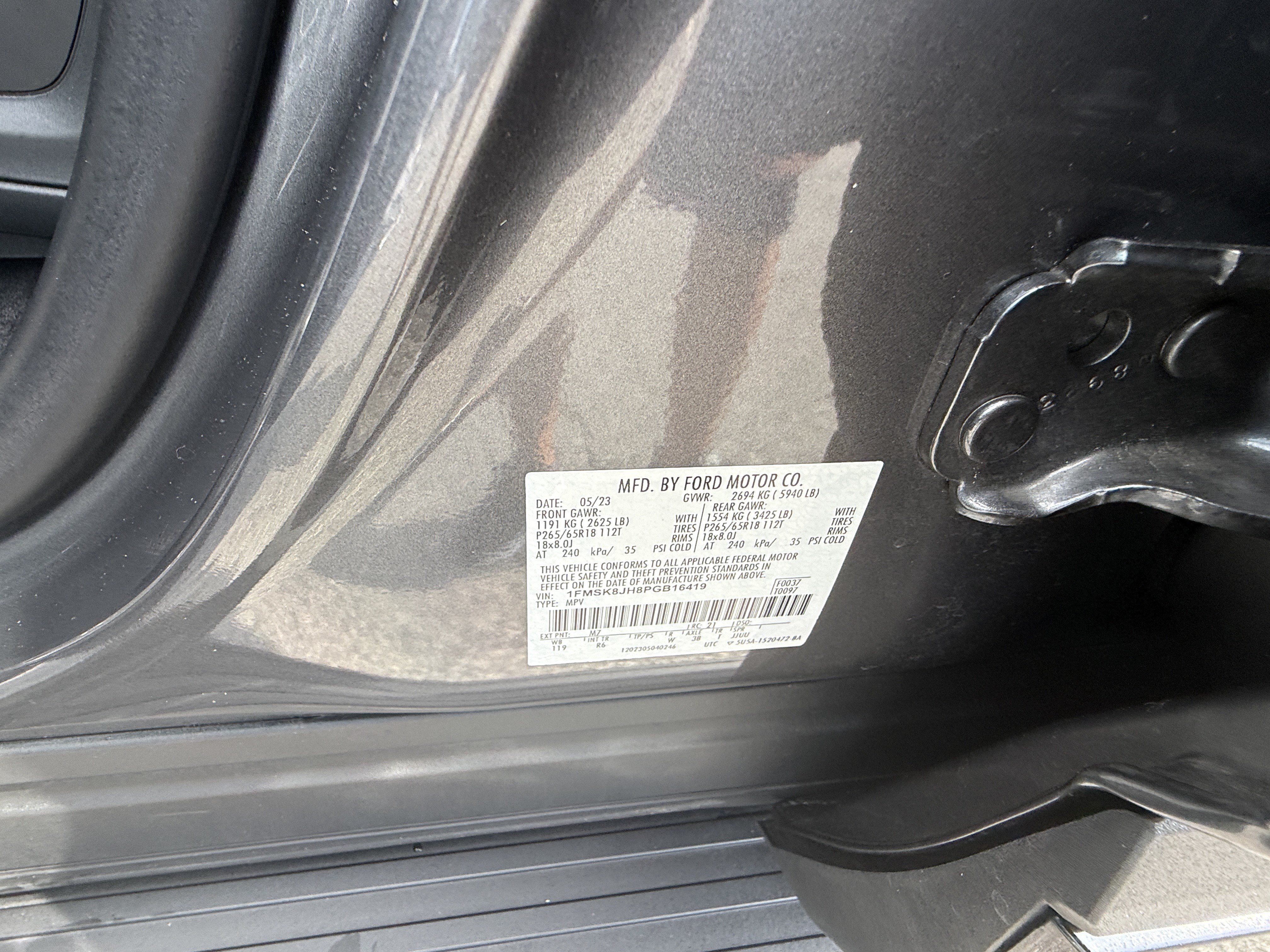 Used 2023 Ford Explorer Timberline AWD/4WD image 37