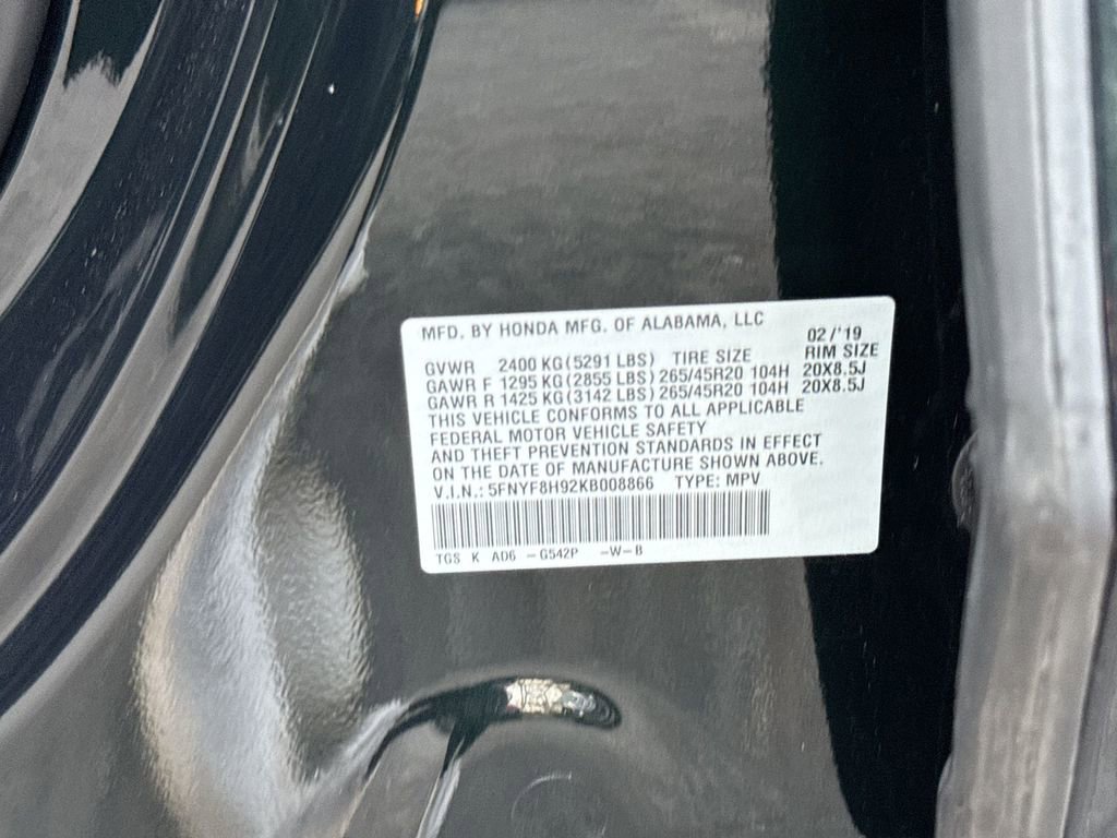 Used 2019 Honda Passport Touring image 26