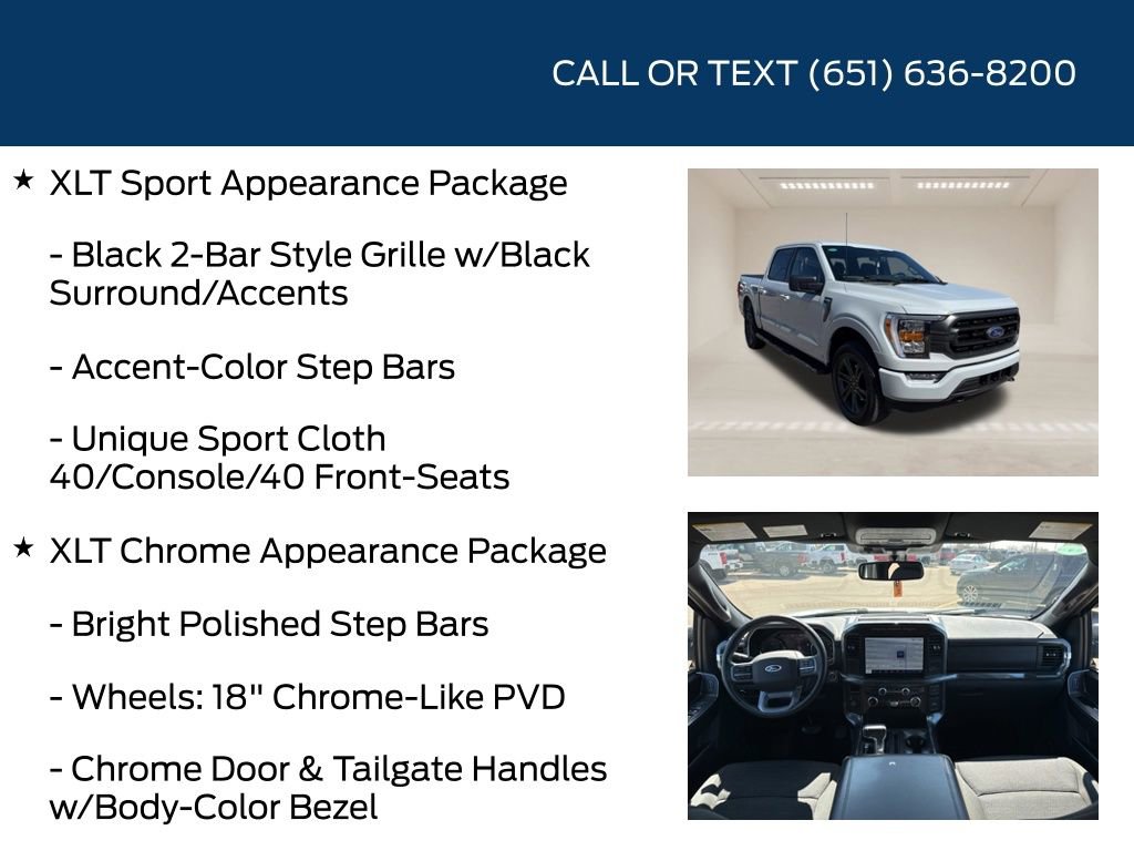 Used 2023 Ford F150 XLT w/ Equipment Group 302A High AWD/4WD image 20