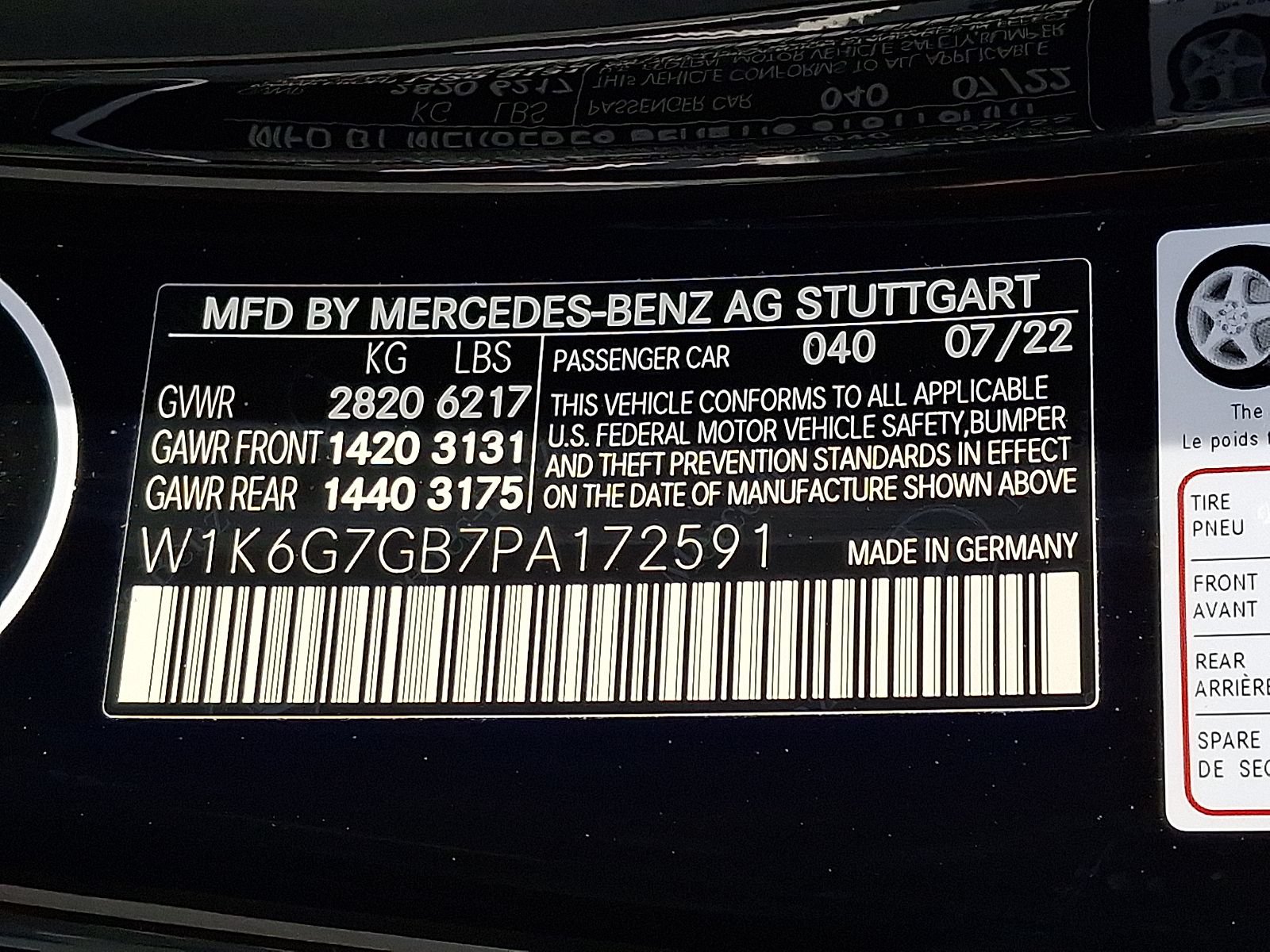 Certified 2023 Mercedes-Benz S 580 4MATIC Sedan image 27