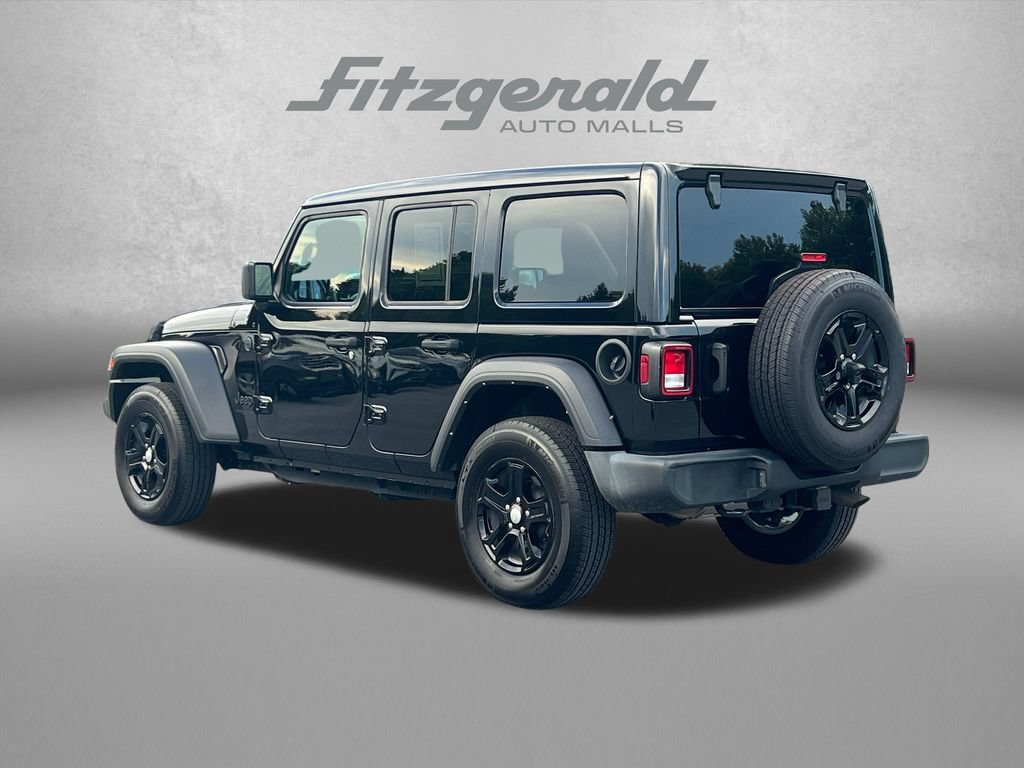 Used 2022 Jeep Wrangler Unlimited Sport w/ Sun And Sound Package AWD/4WD image 9