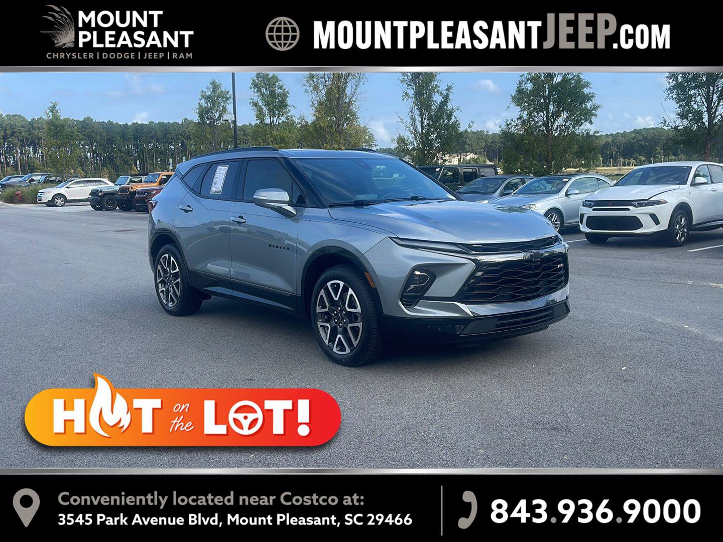 Used 2024 Chevrolet Blazer RS w/ Driver Confidence II Package