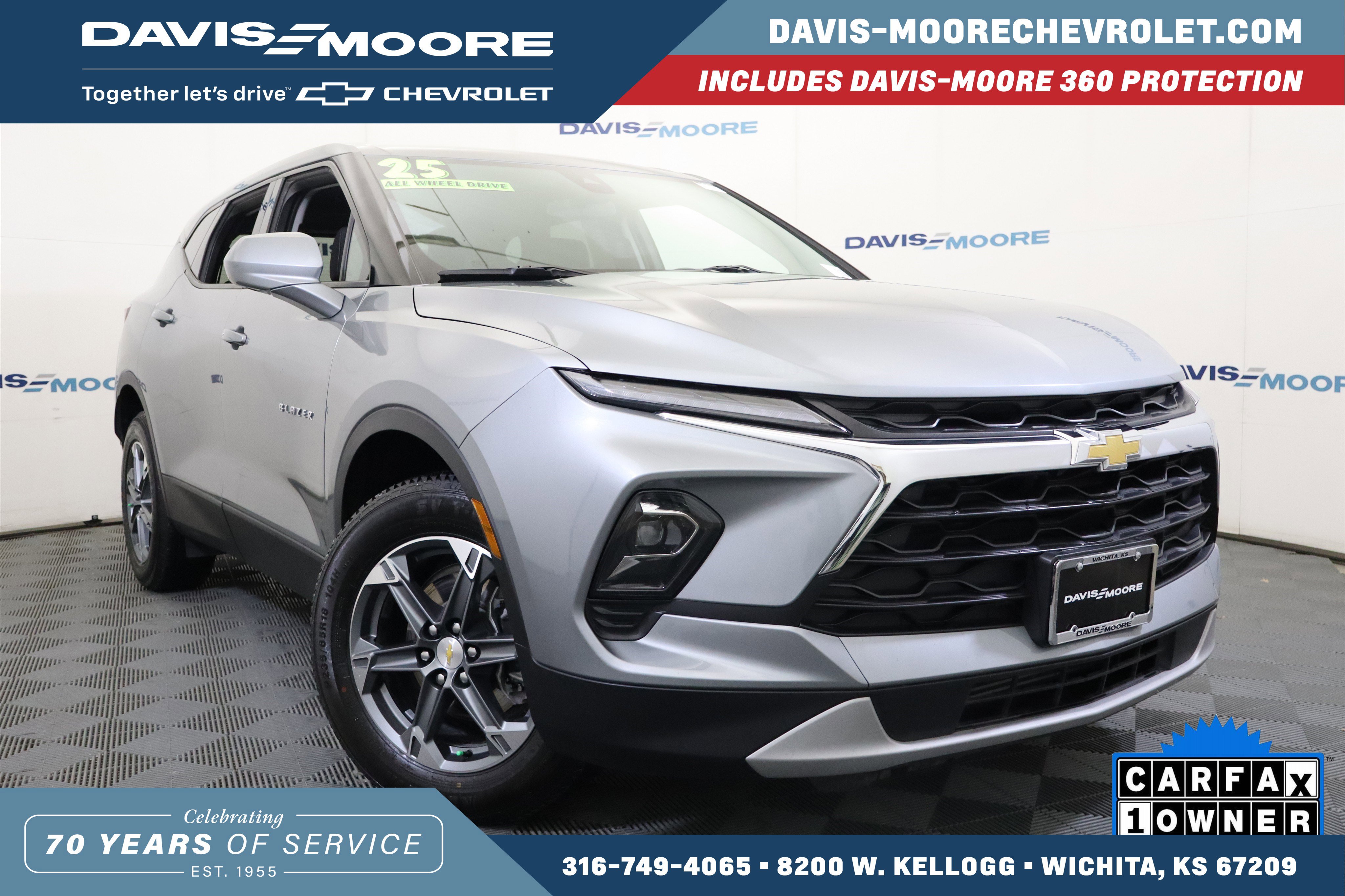 Used 2025 Chevrolet Blazer LT