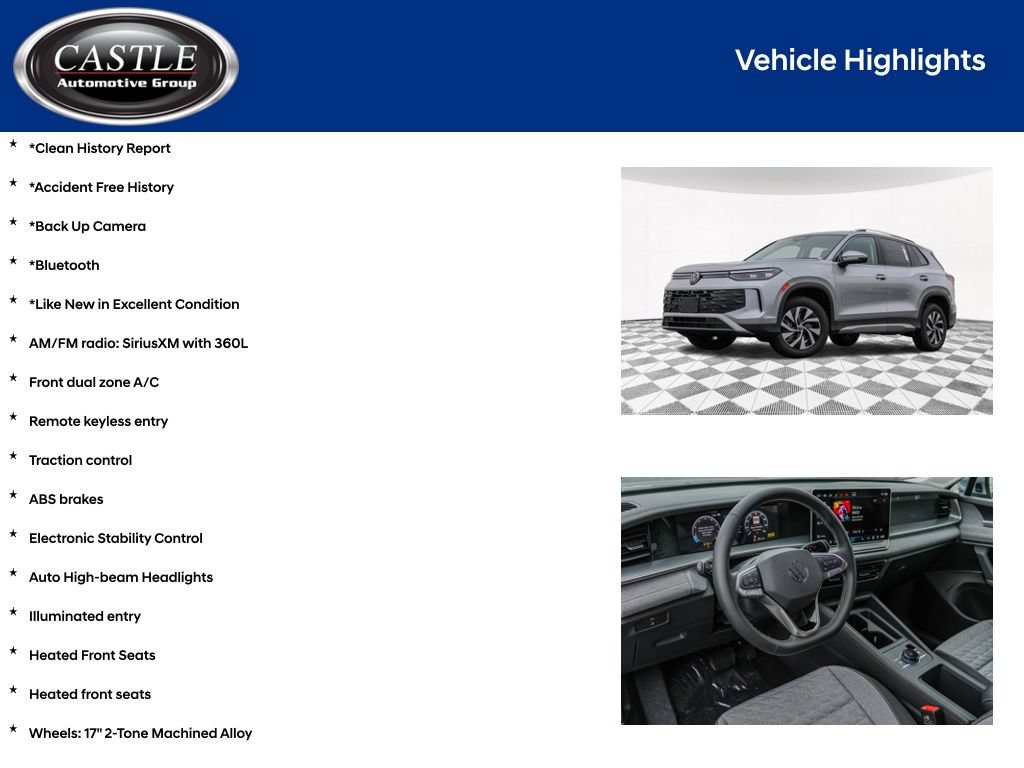 Used 2026 Volkswagen Tiguan S AWD/4WD image 3