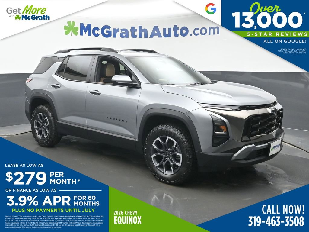 New 2026 Chevrolet Equinox ACTIV w/ Convenience Package III AWD/4WD image 1