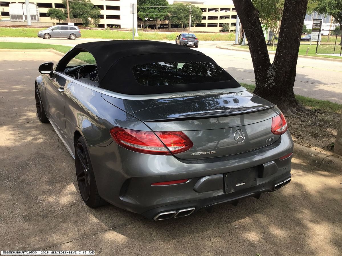 Used 2018 Mercedes-Benz C 63 AMG Cabriolet image 4
