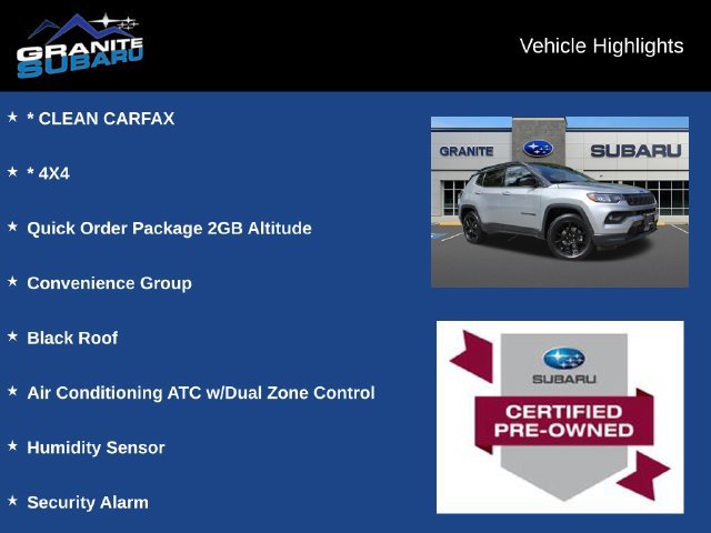 Used 2022 Jeep Compass Latitude w/ Convenience Group AWD/4WD image 2